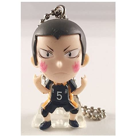 Haikyuu Karasuno High School 3D Mini Figure Keychain ~ Tanaka ...