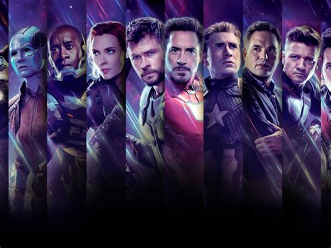 1024x768 Resolution Avengers Endgame All Superhero Characters 1024x768 Resolution Wallpaper ...