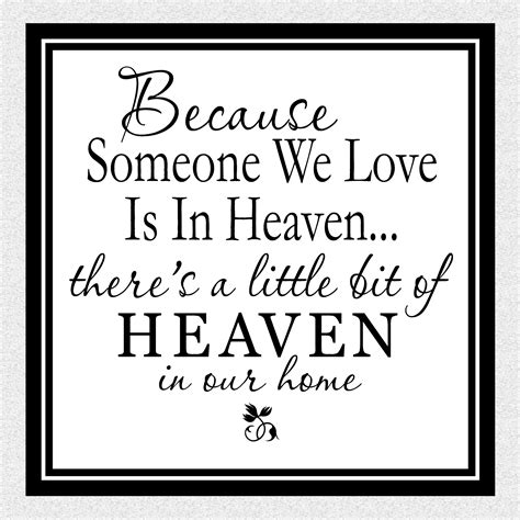 In Heaven Quotes Missing A Loved One. QuotesGram