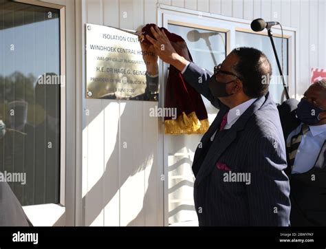 Hage geingob president of namibia hi-res stock photography and images ...