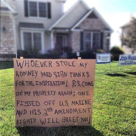 24 Of The Most Hilarious Yard Signs Ever Written - Page 3 of 3