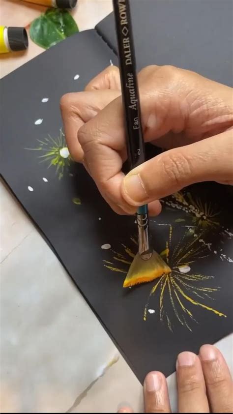 How to paint watercolor fireworks – Artofit