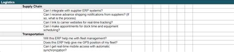 Top 10 ERP selection criteria (including checklist)