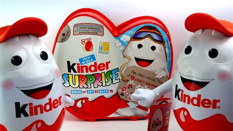 8 Kinder Surprise eggs Discover the Full Collection of Sport Surprises ...