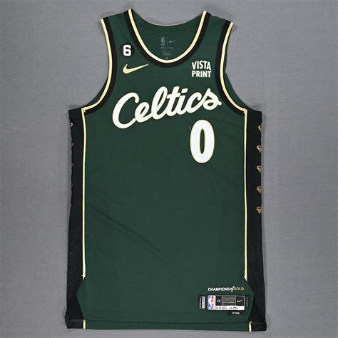 Jayson Tatum - Boston Celtics - Game-Worn City Edition Jersey ...