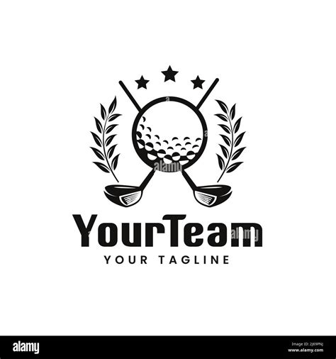 Modern professional golf ball logo template design for golf clubs Badge Logo Vector Stock Vector ...