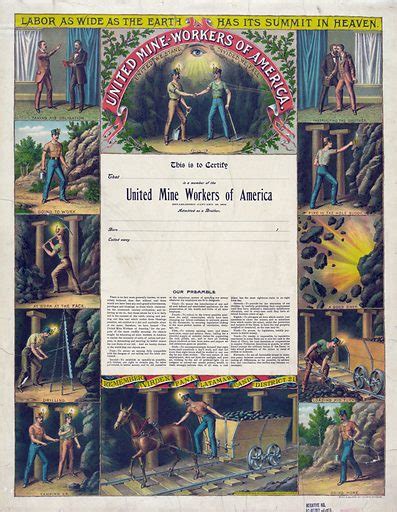 United Mine-Workers of America free public domain image | Look and Learn