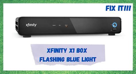 Why Is the Blue Light Blinking on My Comcast Cable Box - Rogers Herus1950