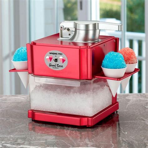 Waring Pro 120-Volt Electric Snow Cone Maker-SCM100 - The Home Depot