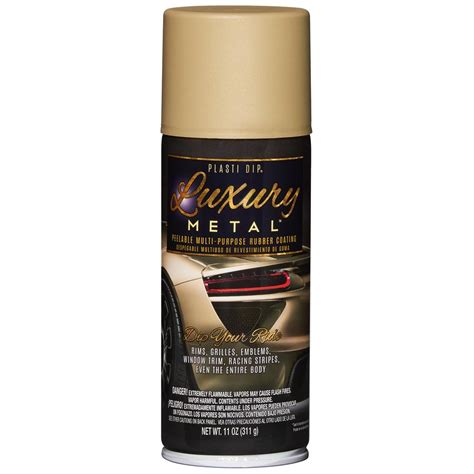 Plasti Dip 11 oz. Luxury Metal Limegold Metallic Spray Paint-11358-6 ...