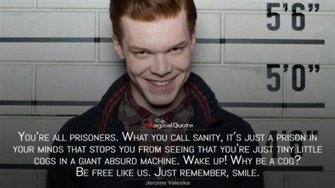 Jerome Valeska quote Gotham Joker, Gotham Villains, Gotham Tv, Batman Joker, Joker And Harley ...