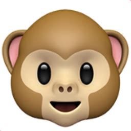 Monkey Face Emoji (U+1F435)