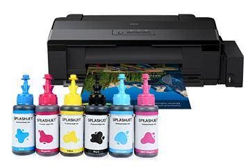 Ink For Epson L8050, L18050 EcoTank Printers | Compatible with EP 057, 108