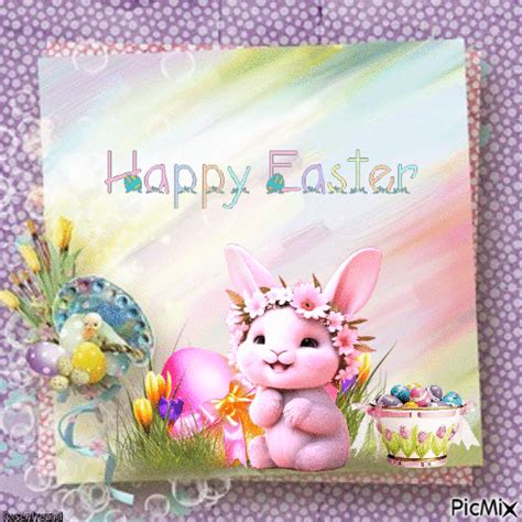 Baby Bunny Happy Easter Gif Pictures, Photos, and Images for Facebook, Tumblr, Pinterest, and ...