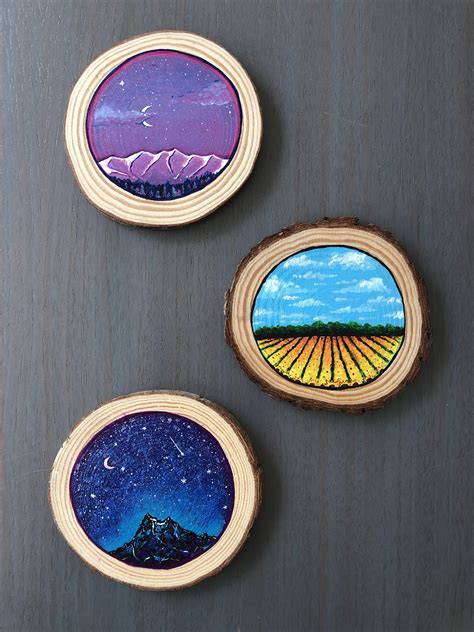 I’ve had an absolute blast painting these wood circles. I hope you ...