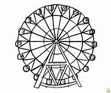 Printable Ferris Wheel Coloring Pages Free For Kids And Adults sketch template