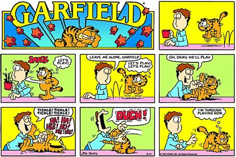 15 Funniest Garfield Comics Starring Jon Arbuckle