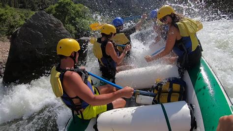 Shoshone Whitewater Rafting in Glenwood Canyon - Colorado River - YouTube