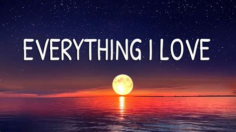 Morgan Wallen - Everything I Love (Lyrics) - YouTube