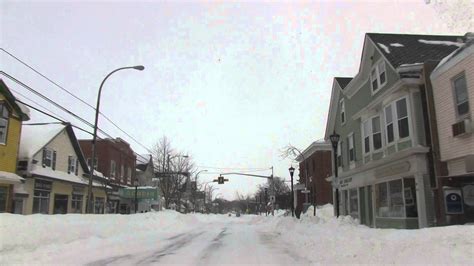 Wolfville, Nova Scotia-Day after Blizzard of February 15, 2015 - YouTube