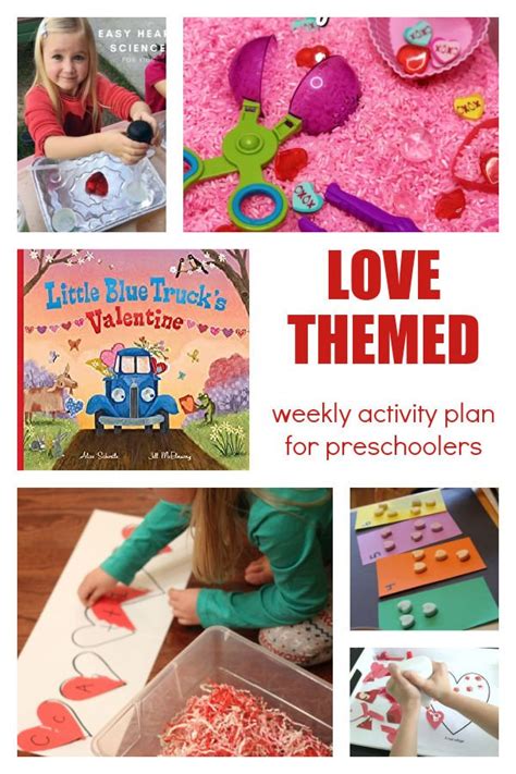 Little Blue Trucks Valentine Love Week for Preschoolers