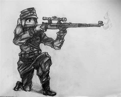 Wehrmacht Sniper by OhayouBaka on DeviantArt