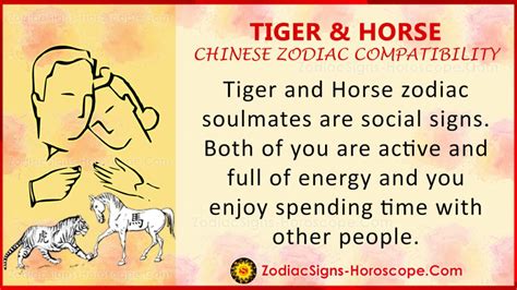 Tiger and Horse Love Compatibility, Relationship, Traits in Chinese Zodiac