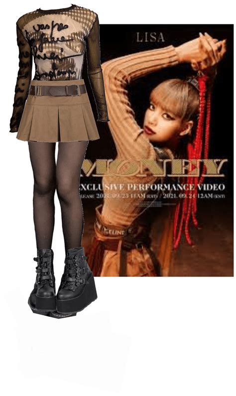 Lisa- Money inspired outfit outfit ideas | | Kpop fashion outfits ...