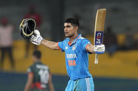 Shubman Gill brought up his second ODI hundred | ESPNcricinfo.com