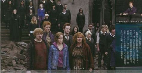 New Deathly Hallows: Part 2 Hogwarts & good side promos, cast photo shoot images - Oh No They ...