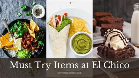 El Chico Menu With Prices [February 2024 Updated]