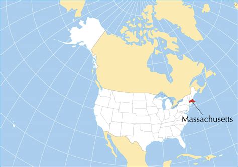 Map of the Commonwealth of Massachusetts, USA - Nations Online Project