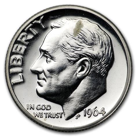 Buy 1964 Roosevelt Dime Gem Proof | APMEX