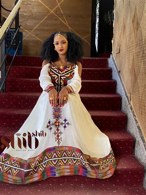 Habesha Kemis 2021 Collection | Ethiopian dress, Ethiopian traditional ...