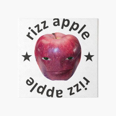 " Ohio rizz apple, apple meme from TikTok v3." Art Board Print for Sale by azerbera | Redbubble