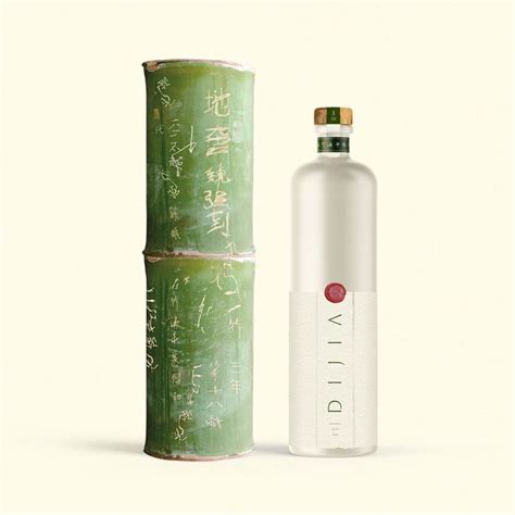 Dijiao – Bamboo Aged Spirits | Wine label design, Drinks packaging ...