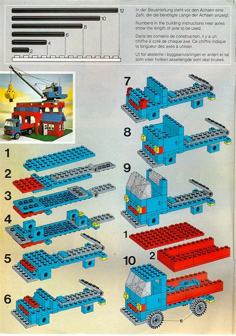 Old LEGO® Instructions | letsbuilditagain.com