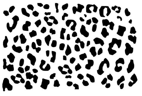 Stencil Leopard Spots Animal Print Cheetah Spots Zoo Wild Safari Stencil | eBay