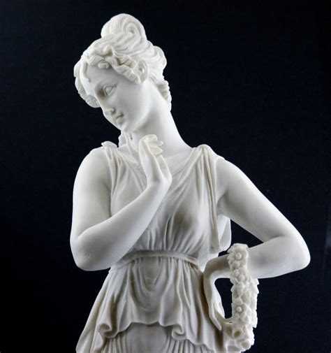 Dancer Canova Museum Copy Female Greek Cast Marble Large Sculpture Statue | eBay