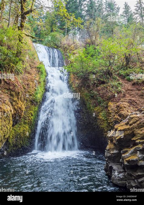 Bridal Veil Falls, Columbia River Gorge National Scenic Area, Oregon Stock Photo - Alamy