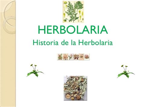 Historia de Medicina Herbolaria