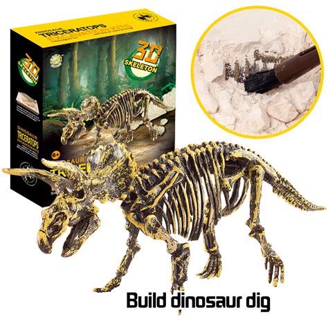 Dinosaur Toys Science Educational Dig Kit, Dinosaur Fossil Excavation Kits - Walmart.com ...