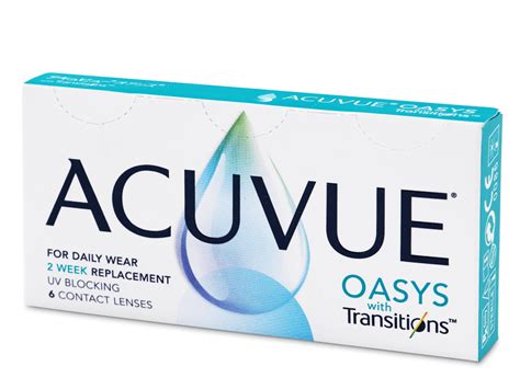 Acuvue Oasys with Transitions (6 lenses) | Alensa Ireland