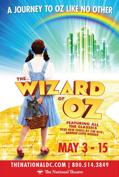 Enter to Win Tickets to The Wizard of Oz at National Theatre! | KidFriendly DC