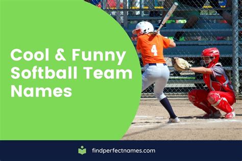 100+ Clever and Funny Softball Team Names