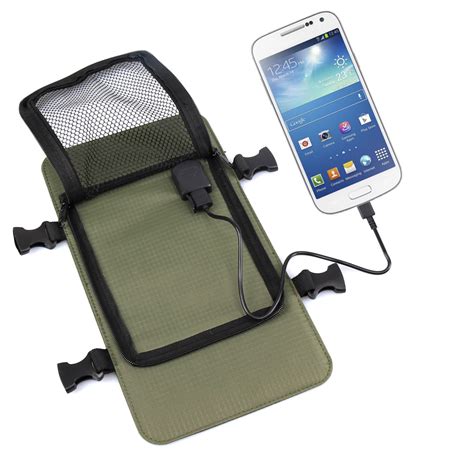 Solar Bag 6.5W Solar Panel Powered Backpack with Portable USB Charger ...