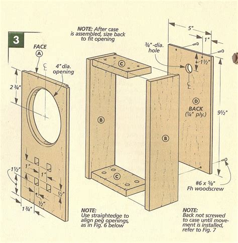 Woodwork Mantle Clock Plans PDF Plans