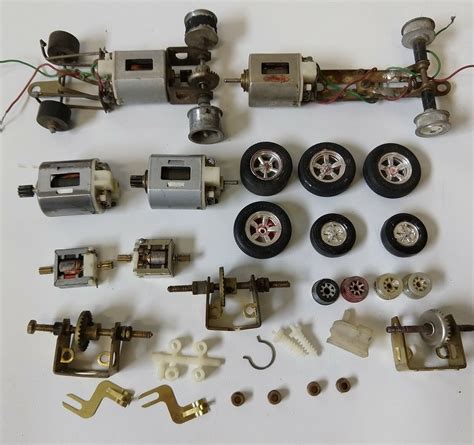 Lot of 30 Slot car parts 1:24 and 1:32 scale. Great for parts and restoration - 1970-Now