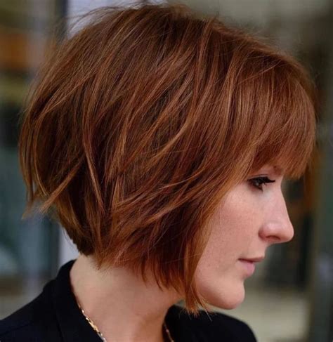 Short Layered Bob Hairstyles 2021 : Trendy Bob Haircuts in 2021 | Bob hairstyles, Short layered ...