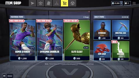 Fortnite adds World Cup Customisable Skin | ResetEra